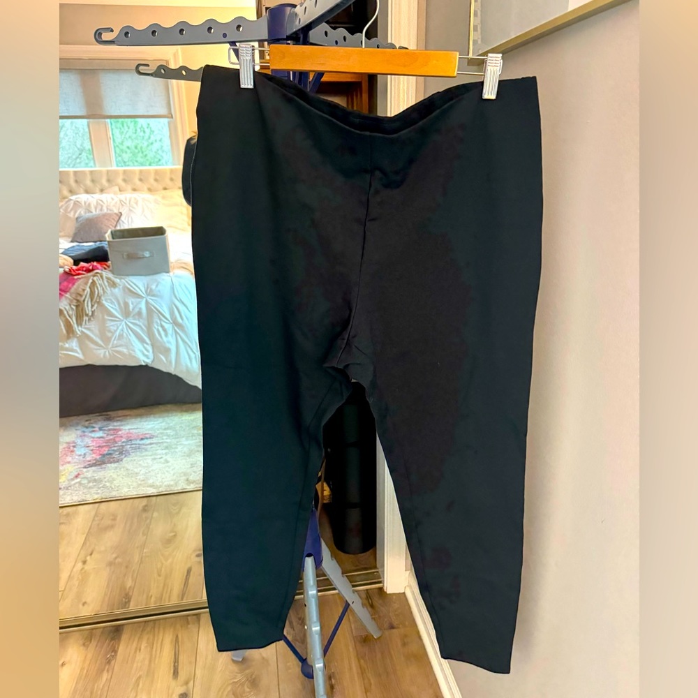 NWT J Jill Wearever leggings, Large, black